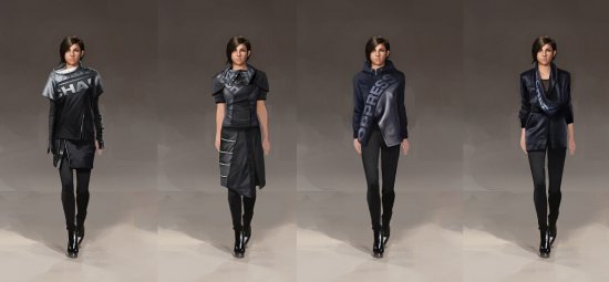 《杀出重围:人类分裂》艺术图 妹子可换装