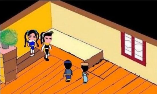 玩家纯鼠绘《仙剑1》全剧情:画风很感人