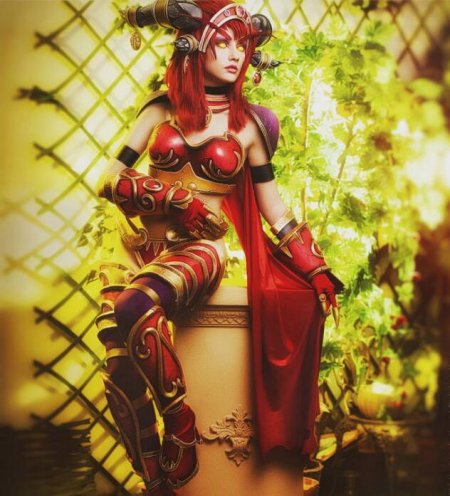 不愧是战斗民族 俄罗斯少女cosplay赏