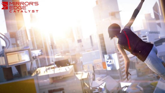 《镜之边缘:催化剂》艺术图欣赏 主角飞檐走壁