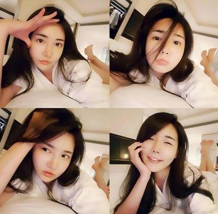 韩国人气车模韩佳恩:颜值爆表 乳量惊人!