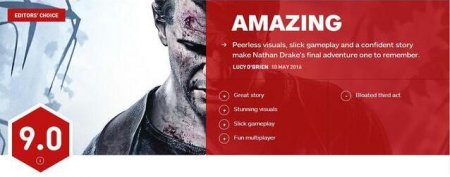 《神秘海域4》IGN评分出炉 系列历史最低!