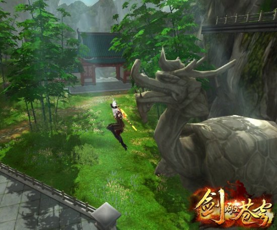 新版!新区!新玩法《剑破苍穹》3.18倾城开测