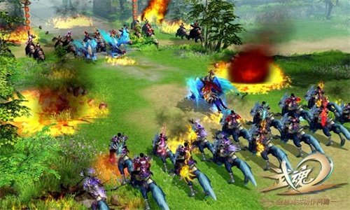 《武魂2》新资料片今日上线 狼骑降世全民入侵 