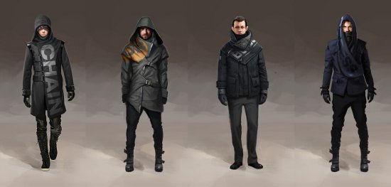 《杀出重围:人类分裂》艺术图 妹子可换装