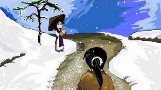 玩家纯鼠绘《仙剑1》全剧情:画风很感人