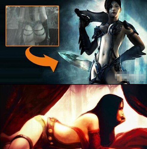 游戏界十大美臀女角色 不知火舞竟没上榜