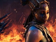 《孤岛惊魂:原始杀戮》新图女战士面目狰狞