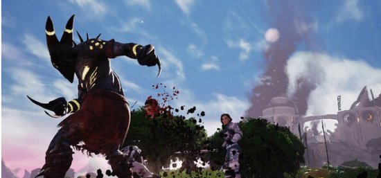 PS4独占新作《暗影野兽》新图:画风诡异