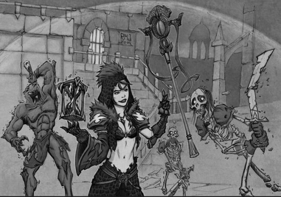 《暗黑3》玩家社区六大职业精美图赏